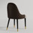 Frania Faux Leather Upholstered Solid Back Side Chair-1143333073-1202443928