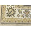 Tapis oriental gris en laine noué à la main Oushak