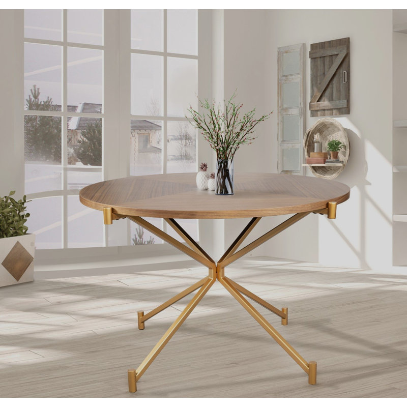 Cheadle Round Dining Table, Walnut