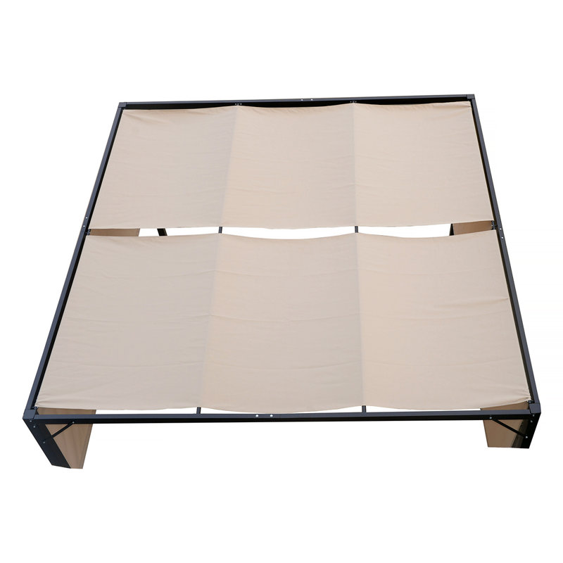 STEEL 9.5 X 9.5 FT. GAZEBO