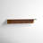 Shea Poplar Floating Shelf with Hooks-1723098286