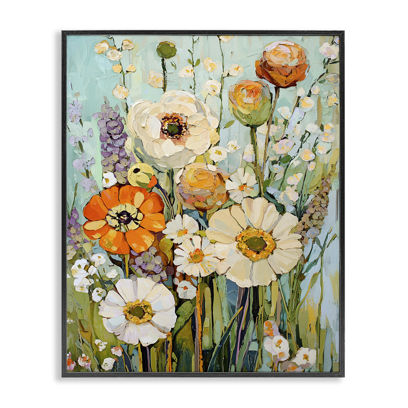 «Woodland Inspiration Florals», estampe numérique, design par Franklyn Gregory, H 14 po x l 11 po