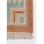 Tapis oriental en laine noué à la main rouille / ivoire / bleu-44472273