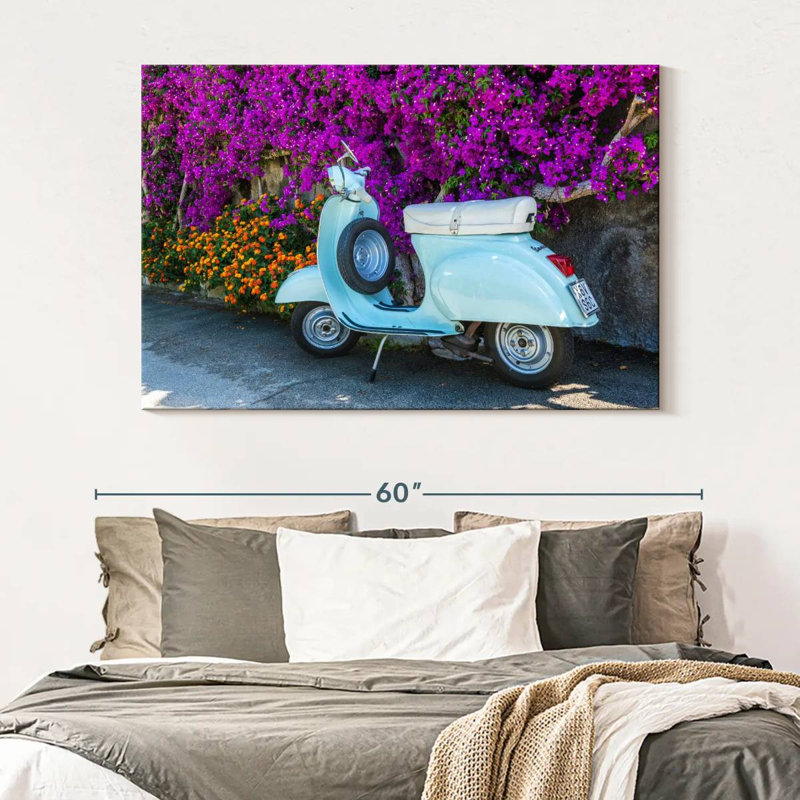 Mehar Classic Vespa Italy, 34" H x 51" W