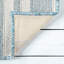 Abani OCE120B Blue Horizontal Striped Indoor/Outdoor Area Rug-887142578