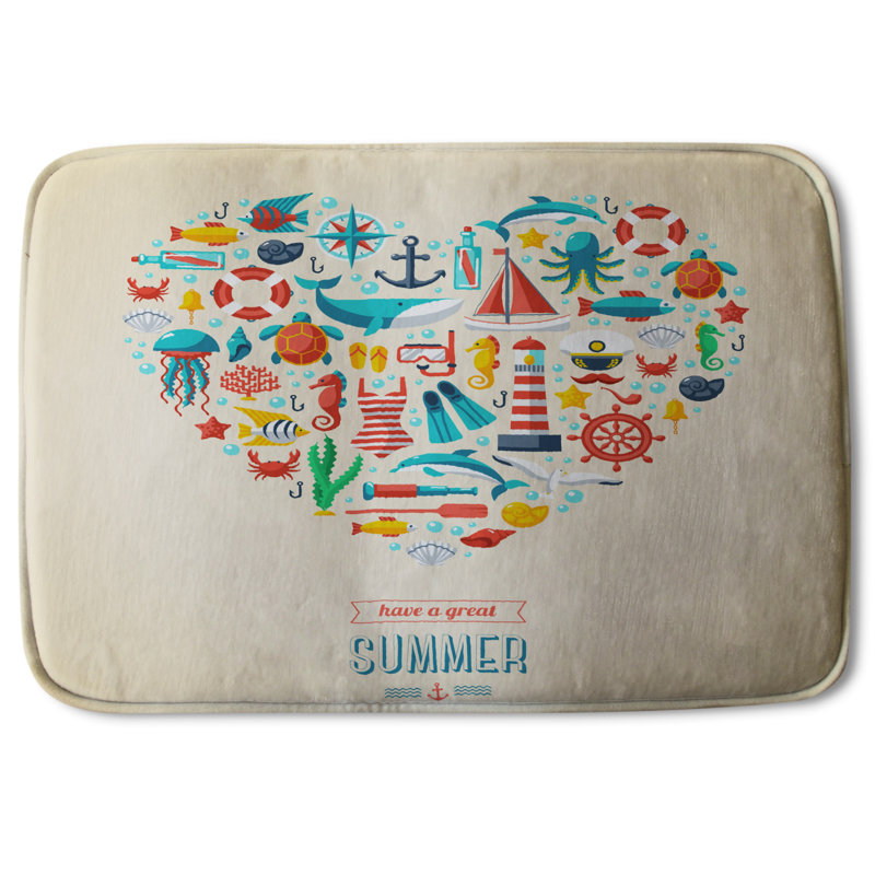 Akaneden Non-Slip Bath Rug