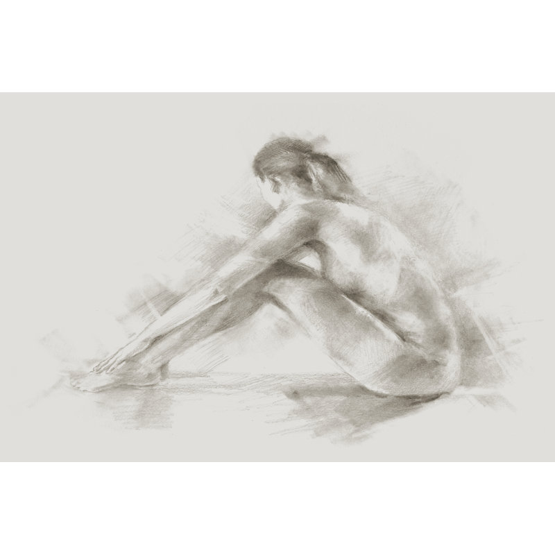 Form Study II by Ethan Harper - Wrapped Canvas Print, 30cm H x 46cm W