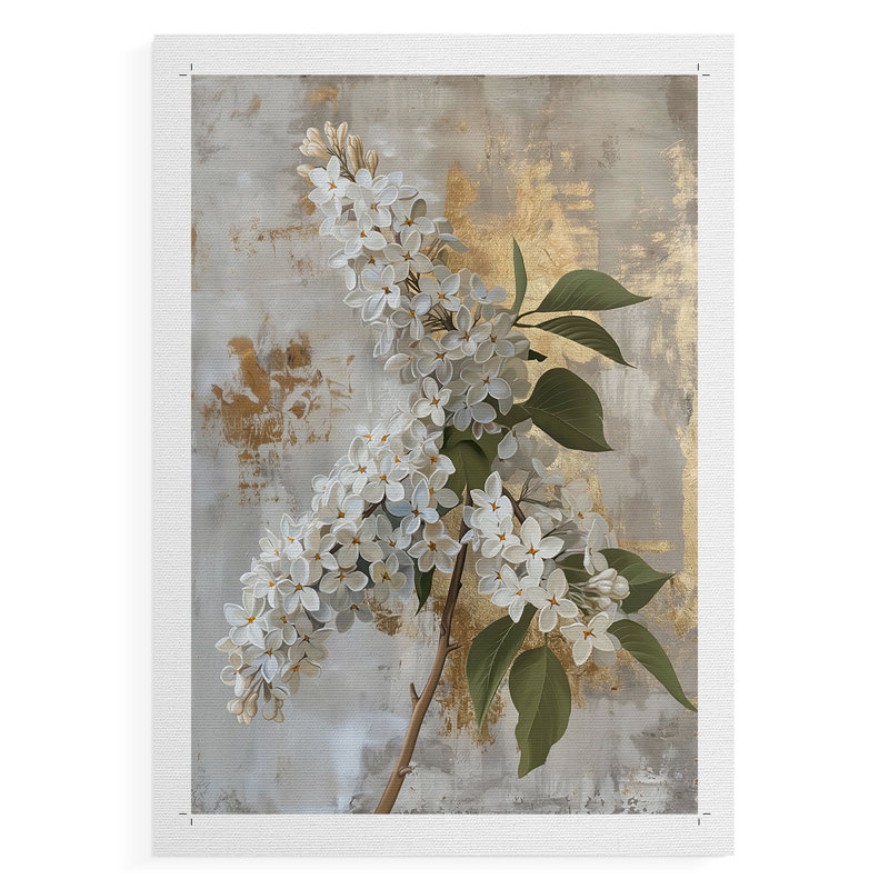 Série FLORAL CCLVI - Impression sur toile seulement - NON CADRE