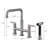 Clihome Kitchen Faucet with Side Spray-79486352