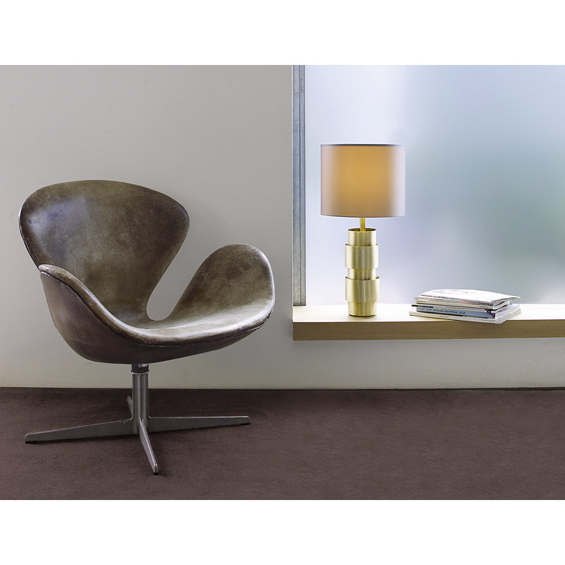 Ring Table Lamp, Satin Brass