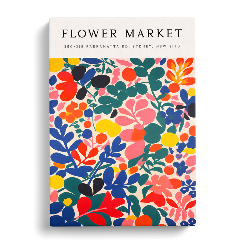 XMKTMKT-574 Sydney Flower Market Exhibition No.3 - Wrapped Canvas Print, 50cm H x 35cm W x 3cm D