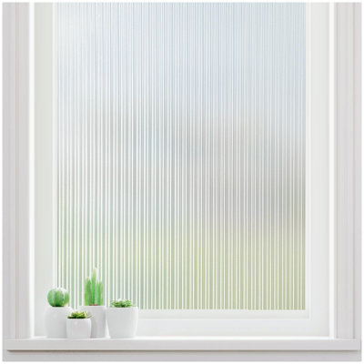 Film d'intimité pour fenêtre Reeded