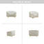 Chaise modulaire rembourrée-361069007