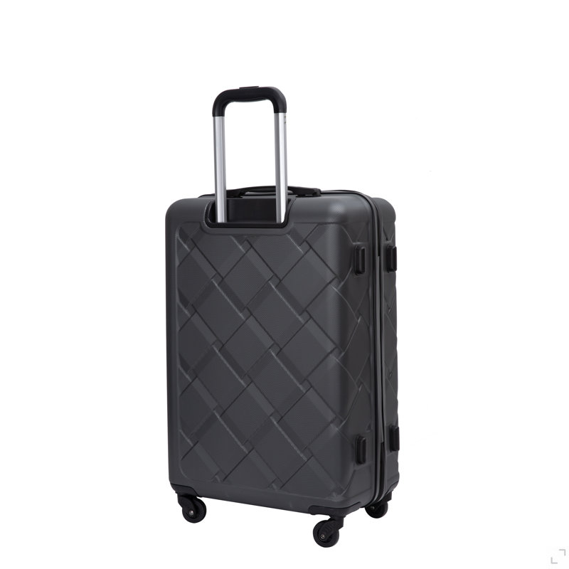 Ensemble de bagages avec roulettes Valise rigide légère et durable en ABS, ensemble de 8 pièces (20 po / 24 po / 28 po + sac fourre-tout de sport + ensemble de 4 sacs de rangement)