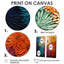 Mid Century Sunburst Serenade III - art mural multicolore-1046073497-1046073508-1046073506