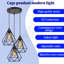 Chisato 3 - Light Black Cluster Pendant