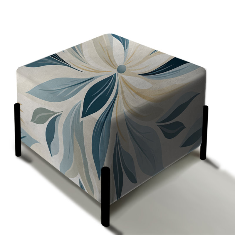 Repose-pieds Tranquil Patterns II - Floral
