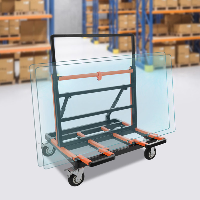 Capacité de 2 200 lb du chariot pliant pour cloison sèche