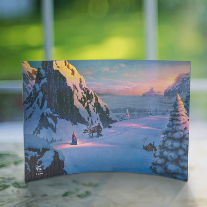 Imprimé acrylique incurvé Disney (Frozen)