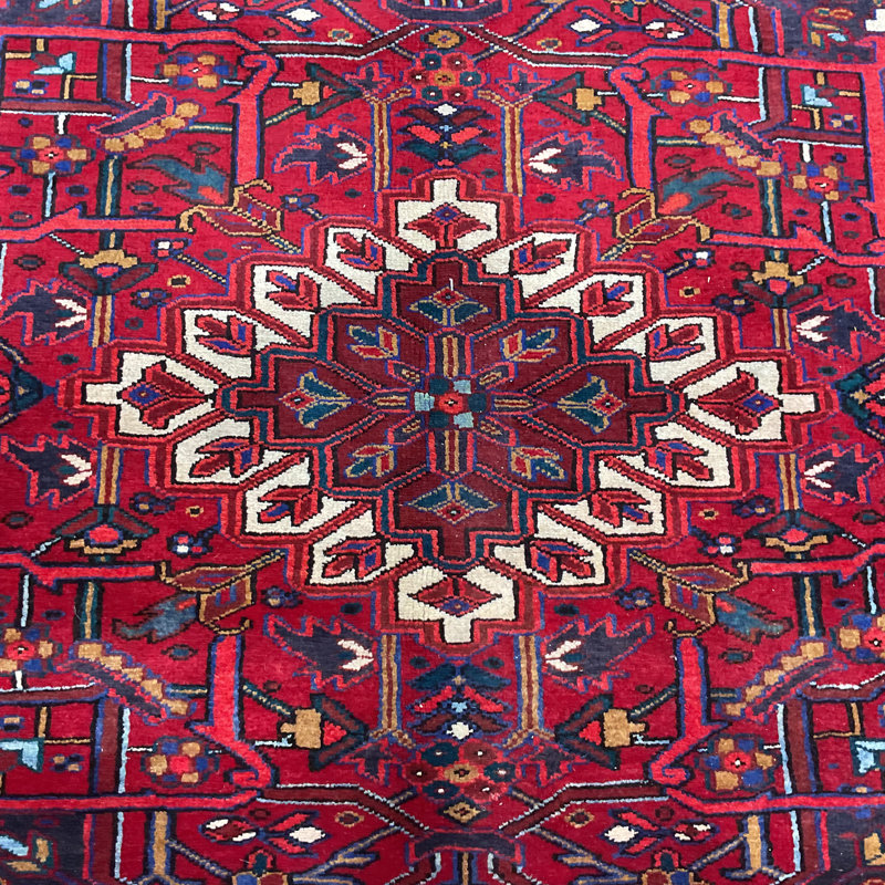 Tapis rectangulaire en laine
