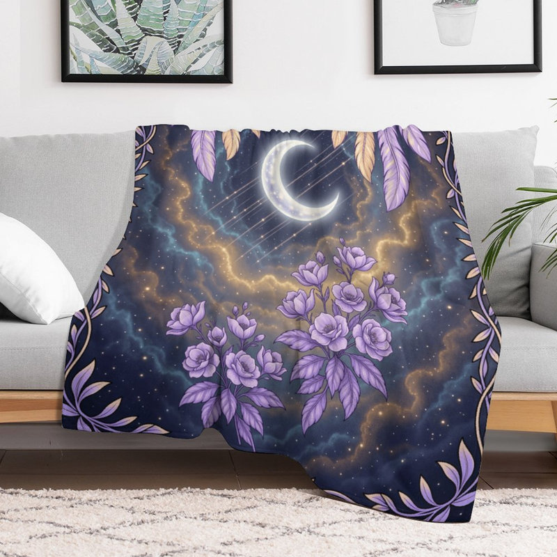 Jeté en flanelle de luxe Dreamcatchers, 40 po x 50 po