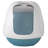 Basic Plastic Enclosed Litter Box-29831390-40414463