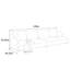 Canapé rond en tissu de style crème Log-104066540-104066538