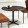 Urban Loft Round Solid Wood Breakroom Table