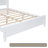 Wood Platform Bed Frame,Retro Style Platform Bed with Wooden Slat Support,-1231716424-1231716426