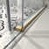 Brushed Nickel Frameless One Fixed And One Shifted Shower Door,Stainless Steel Large Pulleys With Adjustable Soft Closing Function
