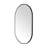 Metal Framed Oval Wall Mirror-702286472