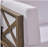 BRAVA X-BACK LOVESEAT, WHITE