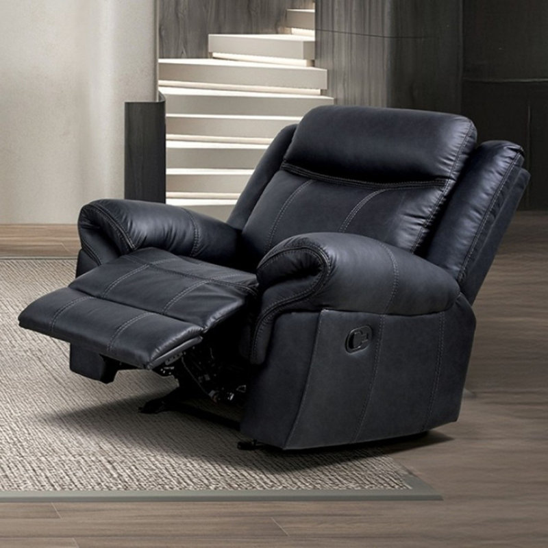Fauteuil inclinable et oscillant de style transitionnel