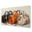 Minimalisme mode sac Envy I - ensemble de décoration murale mode en métal