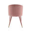 Chaise de salle à manger rembourrée Sumiko-1076740975