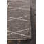 Tapis de zone grise tissé à la main Saltzman-24491991