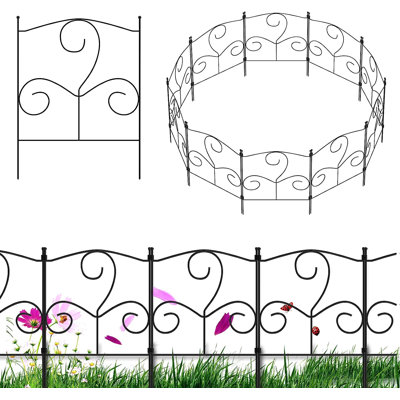 16.5 Ft. H x 12.4 Ft. W Fence Panels with