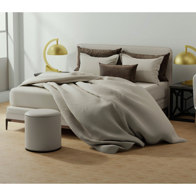 Alvito Duvet Cover - Charcoal