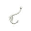 Deltana CAHH3U14 Coat and Hat Hook, Bright Nickel Finish-2007235083