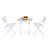 Ching 2 - Person Patio Dining Set with Round Table-758321913