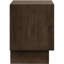 Table de chevet brun chaud Hemlock