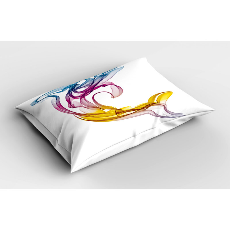 Dolphin Polyester Sham Set, Twin