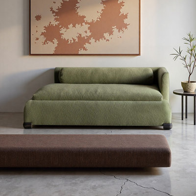 Simplicity Cotton-Linen Indoor Chaise Lounges