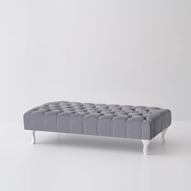 Barrales Velvet Upholstered Bench, H30 x W120 x D60cm