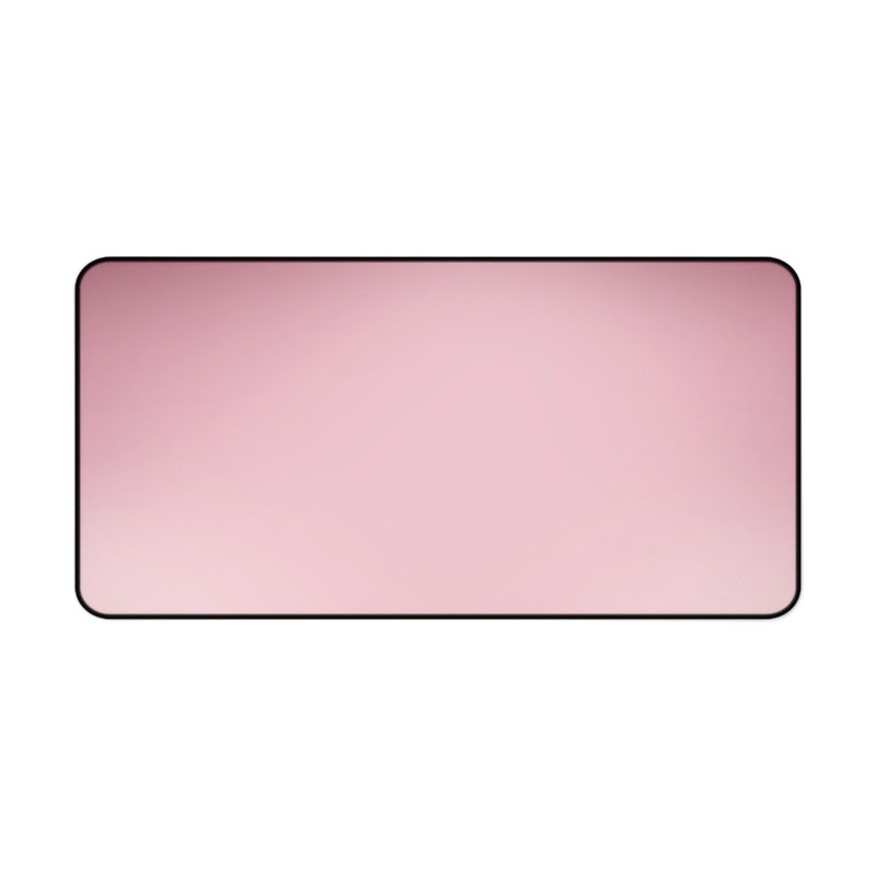 Desk Mat, 31.5" H x 15.5" W x 0.25" D, Soft Pink