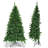 Pre-Lit Artificial Half National Christmas Tree With 8 Flash Modes