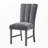 Dark Grey 2PK Dining Chair Set