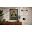 Seated in Golden Light Boho - Framed Print-565015806-565015801