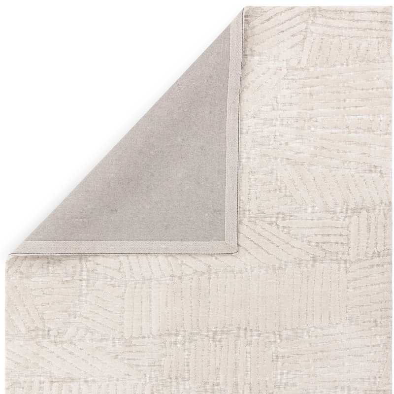 Tribeca Mason Cream Area Rug, Rectangle 120cm x 170cm