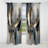 Abstract Shapes And Lines I - Abstract Marble Curtain - Velvet Blackout Marble Curtain - 1 Panels-107540580